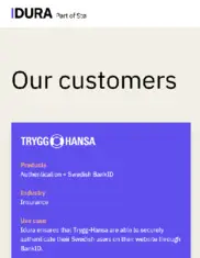 Preview of the Trygg-Hansa Case Study