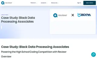 Preview of the Black Data Processing Associates Case Study