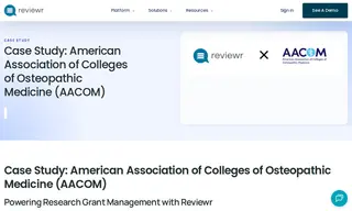 Preview of the American Association of Colleges of Osteopathic Medicine Case Study