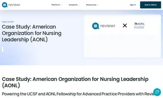 Preview of the American Organization for Nursing Leadership Case Study