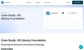 Preview of the JFK Library Foundation Case Study
