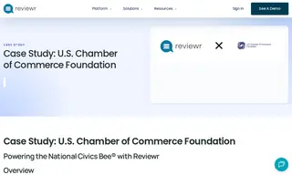Preview of the U.S. Chamber of Commerce Foundation Case Study