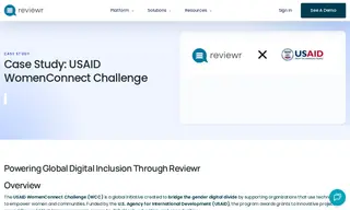 Preview of the USAID WomenConnect Challenge Case Study