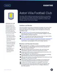 Preview of the Aston Villa Football Club Case Study