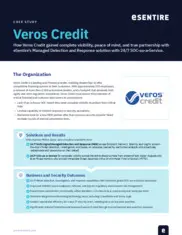 Preview of the Veros Credit Case Study