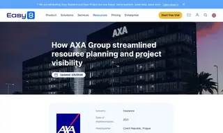Preview of the AXA Case Study