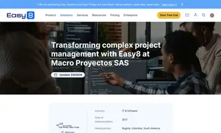 Preview of the Macro Proyectos SAS Case Study
