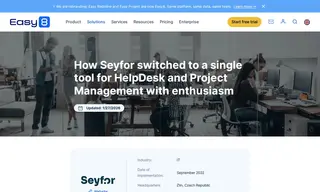 Preview of the Seyfor Case Study