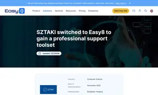 Preview of the SZTAKI Case Study