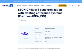 Preview of the ESONIC Case Study