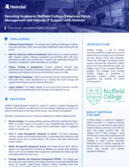 Preview of the Nuffield College Case Study