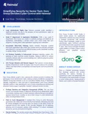 Preview of the Doro Group Case Study