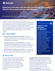 Preview of the Curt Nicolin Gymnasiet Case Study