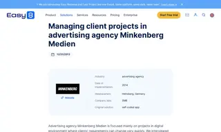Preview of the Minkenberg Medien Case Study