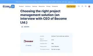 Preview of the Become Case Study