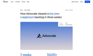 Preview of the Advocate Case Study