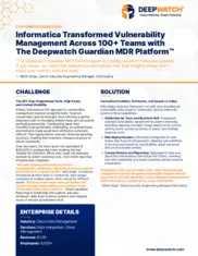 Preview of the Informatica Case Study