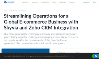 Preview of the Global e-Commerce Company Case Study