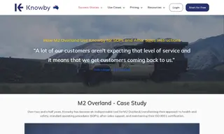 Preview of the M2 Overland Case Study