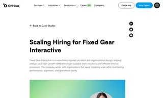 Preview of the Fixed Gear Interactive Case Study