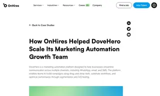 Preview of the DoveHero Case Study