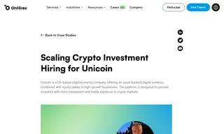Preview of the Unicoin Case Study