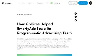 Preview of the SmartyAds Case Study