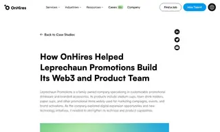 Preview of the Leprechaun Promotions Case Study