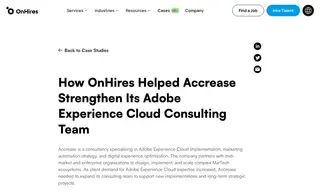 Preview of the Accrease Case Study