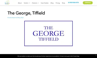 Preview of the The George at Tiffield Case Study