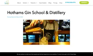 Preview of the Hothams Gin School & Distillery Case Study