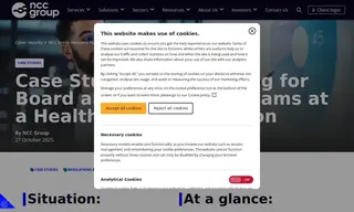 Preview of the Global Healthcare Organization Case Study