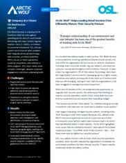 Preview of the OSL Retail Services Case Study