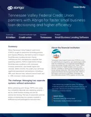 Preview of the Tennessee Valley Federal Credit Union Case Study