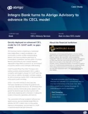Preview of the Integro Bank Case Study