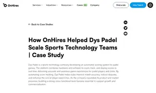 Preview of the Dys Padel Case Study