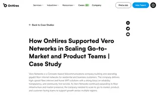 Preview of the Vero Networks Case Study