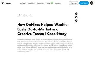 Preview of the Wauffle Case Study