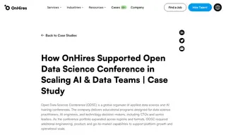 Preview of the Open Data Science Conference Case Study