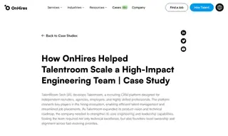 Preview of the Talentroom Case Study