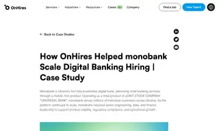 Preview of the Monobank Case Study