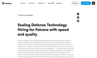 Preview of the Falcons Case Study