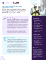 Preview of the Etna Supply Case Study