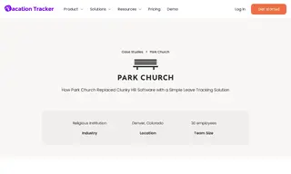Preview of the Park Church Case Study