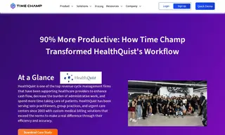 Preview of the HealthQuist Case Study