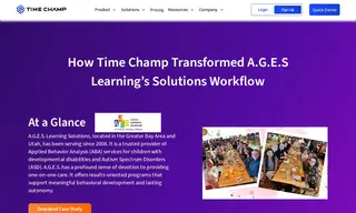 Preview of the A.G.E.S. Learning Solutions Case Study