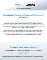 Preview of the Webster University Case Study