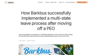 Preview of the Barkbus Case Study