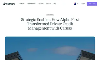 Preview of the Alpha First Case Study