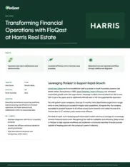 Preview of the Harris Real Estate Case Study